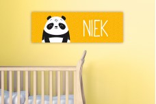 Lachende pandabeer